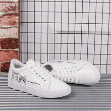 Load image into Gallery viewer, Playful Meow - Meow Lace-up Cute Sneakers- Review

