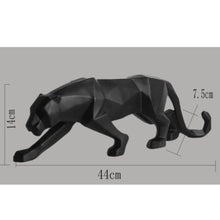 Load image into Gallery viewer, Playful Meow - Modern Panther Geometric Style Décor - Home &amp; Décor - Gold-S 26x5x8cm / 10.2x2x3.1in-
