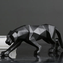 Load image into Gallery viewer, Playful Meow - Modern Panther Geometric Style Décor - Home &amp; Décor - Gold-S 26x5x8cm / 10.2x2x3.1in-
