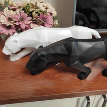 Load image into Gallery viewer, Playful Meow - Modern Panther Geometric Style Décor - Home &amp; Décor - Gold-S 26x5x8cm / 10.2x2x3.1in-
