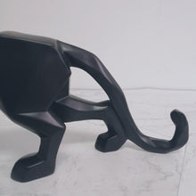 Load image into Gallery viewer, Playful Meow - Modern Panther Geometric Style Décor - Home &amp; Décor - Gold-S 26x5x8cm / 10.2x2x3.1in-
