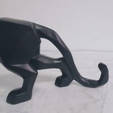 Load image into Gallery viewer, Playful Meow - Modern Panther Geometric Style Décor - Home &amp; Décor - Gold-S 26x5x8cm / 10.2x2x3.1in-
