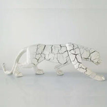 Load image into Gallery viewer, Playful Meow - Modern Panther Geometric Style Décor - Home &amp; Décor - Crack-S 26x5x8cm / 10.2x2x3.1in-
