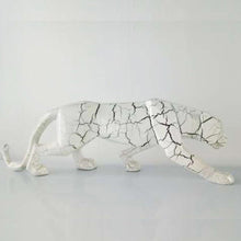 Load image into Gallery viewer, Playful Meow - Modern Panther Geometric Style Décor - Home &amp; Décor - Gold-S 26x5x8cm / 10.2x2x3.1in-
