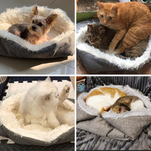 Load image into Gallery viewer, Playful Meow - Multi-Function 2 Sided Mat &amp; Bed for Cats- Review
