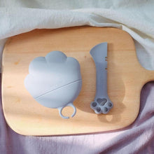 Load image into Gallery viewer, Multi-Function Kitty Paw Spoon and Lid
