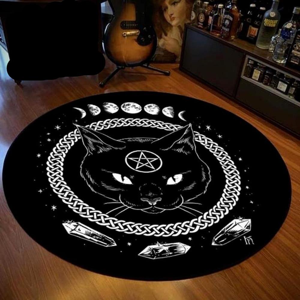 Mysterious Cat Carpet [Anti-Slip]