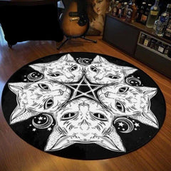 Mysterious Cat Carpet [Anti-Slip]