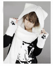 Load image into Gallery viewer, Playful Meow - Mystifying Cat Ears Hooded Cape Set- Review

