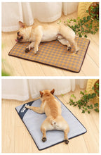 Load image into Gallery viewer, Playful Meow - Natural Rattan Cooling Mat For Pets - Cat Beds &amp; Caves - A-S-
