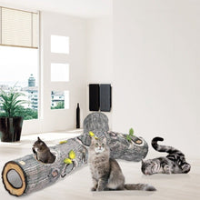 Load image into Gallery viewer, PURR-fect Collapsible Cat Tunnel
