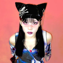 Load image into Gallery viewer, Pirate Brimless Cat Ears Hat
