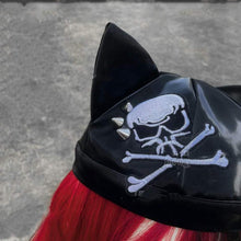 Load image into Gallery viewer, Pirate Brimless Cat Ears Hat
