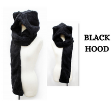 Load image into Gallery viewer, Playful Meow - Plush Cat Hood &amp; Paws Set- Review
