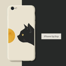 Load image into Gallery viewer, Protective Black Cat iPhone Case
