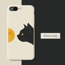 Load image into Gallery viewer, Protective Black Cat iPhone Case
