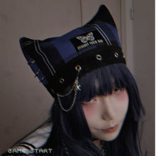 Load image into Gallery viewer, Punk Style Cat Ears Hat
