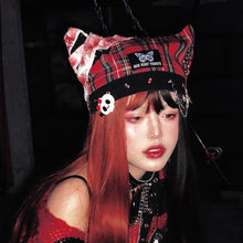 Load image into Gallery viewer, Punk Style Cat Ears Hat
