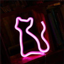 Load image into Gallery viewer, Playful Meow - Retro Cat Neon Light- Review
