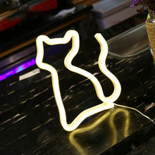 Load image into Gallery viewer, Playful Meow - Retro Cat Neon Light- Review
