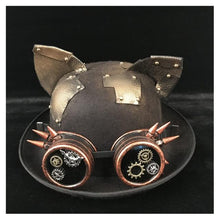Load image into Gallery viewer, Playful Meow - Retrofuturistic Cat Ear Felt Hat- Review
