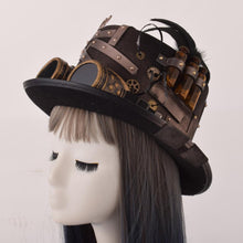 Load image into Gallery viewer, Playful Meow - Retrofuturistic Cat Ear Felt Hat- Review

