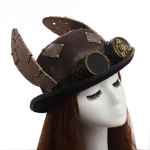 Load image into Gallery viewer, Playful Meow - Retrofuturistic Cat Ear Felt Hat- Review
