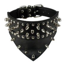 Load image into Gallery viewer, &quot;Rock Star&quot; Leather Bandana Collar
