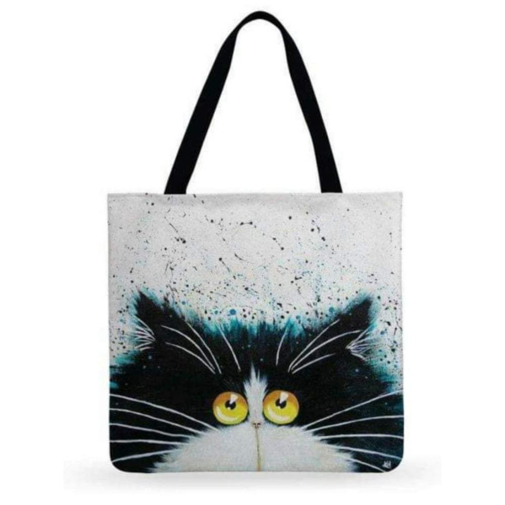 Roly-Poly Cat Tote Bag