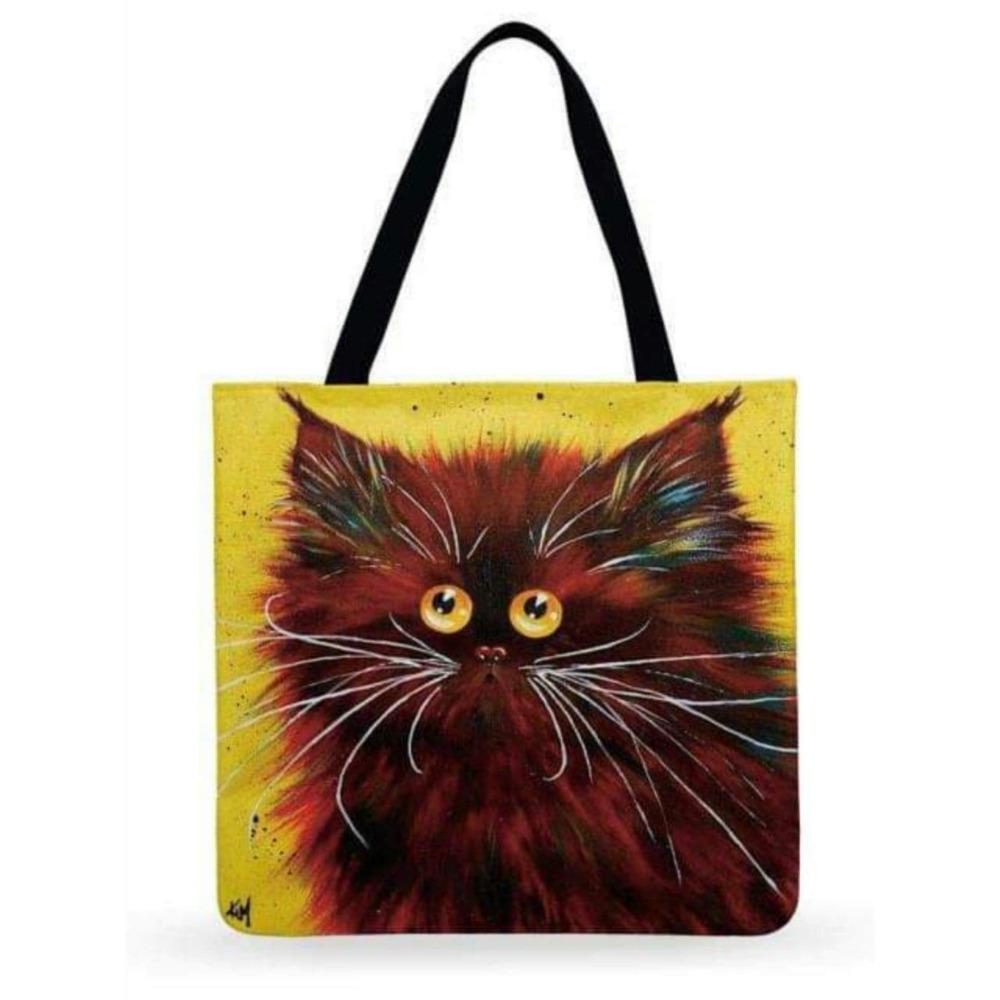 Roly-Poly Cat Tote Bag