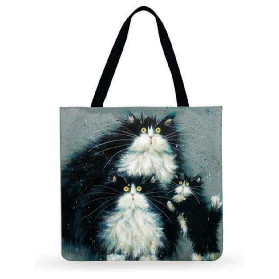 Roly-Poly Cat Tote Bag
