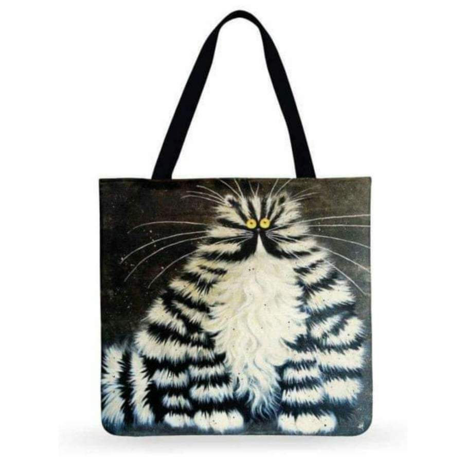 Roly-Poly Cat Tote Bag