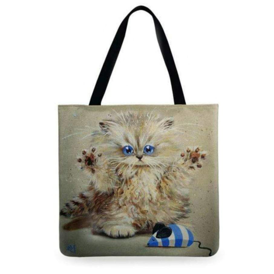 Roly-Poly Cat Tote Bag