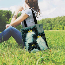Load image into Gallery viewer, Roly-Poly Cat Tote Bag
