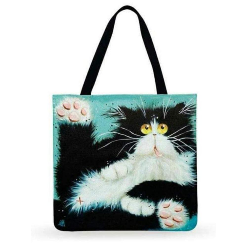 Roly-Poly Cat Tote Bag