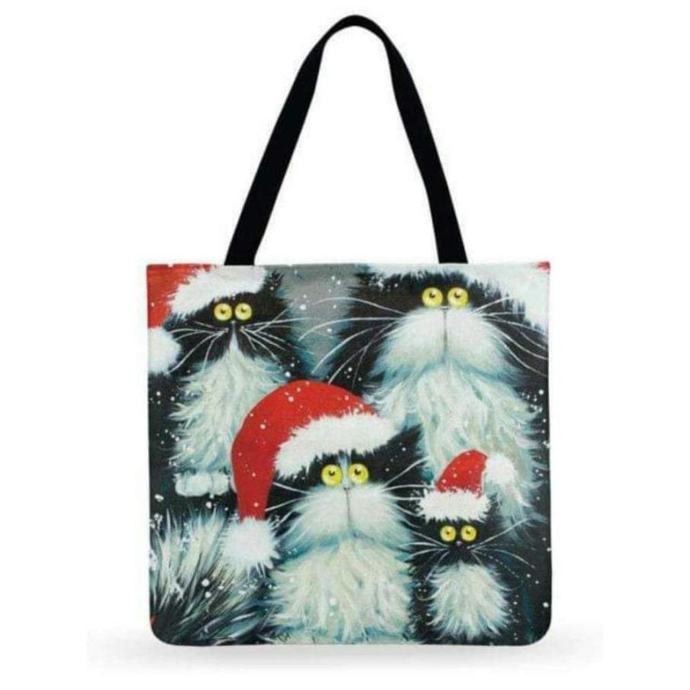 Roly-Poly Cat Tote Bag