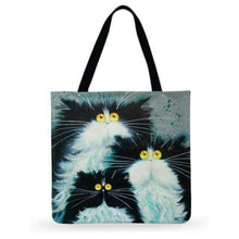 Load image into Gallery viewer, Roly-Poly Cat Tote Bag

