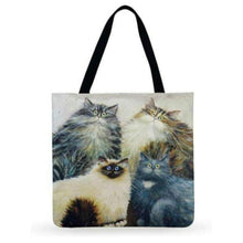 Load image into Gallery viewer, Roly-Poly Cat Tote Bag
