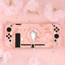 Load image into Gallery viewer, Playful Meow - Sakura Cat Protection Case [For Nintendo Switch ]- Review
