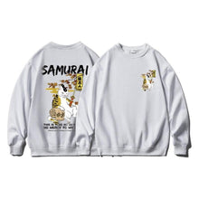 Load image into Gallery viewer, Samurai Cat Oversized Pullovers
