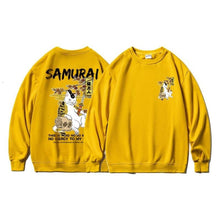 Load image into Gallery viewer, Samurai Cat Oversized Pullovers
