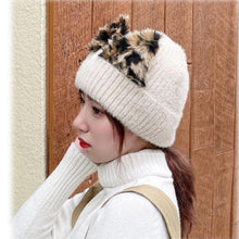 Load image into Gallery viewer, Sassy Panther Ear Beanie
