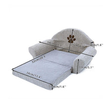 Load image into Gallery viewer, Playful Meow - Scandinavian Sofa Bed For Cats- Review
