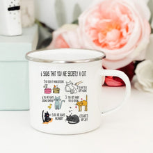 Load image into Gallery viewer, Signs That You Are Secretly A Cat Mug
