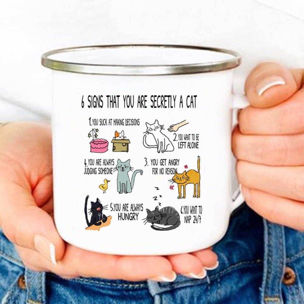Signs That You Are Secretly A Cat Mug