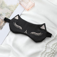 Load image into Gallery viewer, Silky Cat Face Eye Mask

