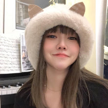 Load image into Gallery viewer, Snuggly Cat Earmuffs and Scarf Set
