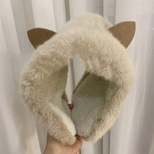 Load image into Gallery viewer, Snuggly Cat Earmuffs and Scarf Set
