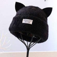 Load image into Gallery viewer, Soft Cat Ears Beanie
