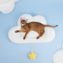 Load image into Gallery viewer, Soft Starry Cloud Cat Bed

